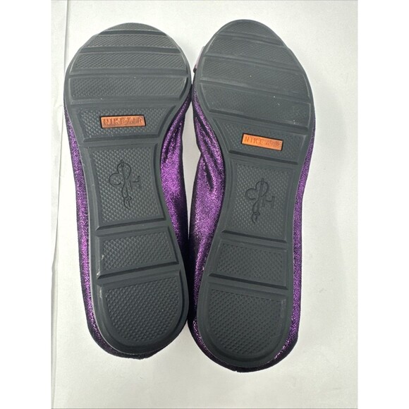 Cole Haan Janelle OT.Ballet Open Toe Leather Flats Masquerade SZ 8 B Purple - Picture 7 of 12